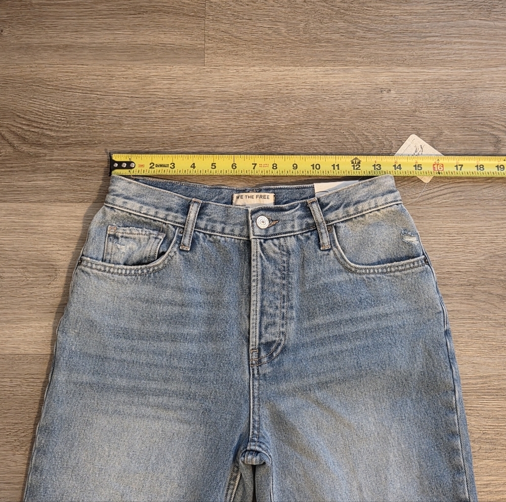 Free People Light Blue Boot Cut Jeans - Picture 5 of 9